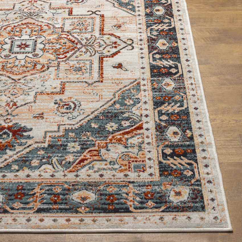 Brownsburg Traditional Cream Area Rug