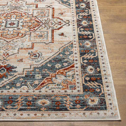 Brownsburg Traditional Cream Area Rug