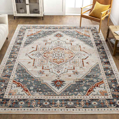 Brownsburg Traditional Cream Area Rug