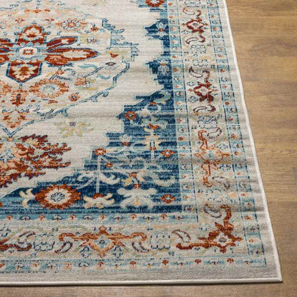 Burket Traditional Cream Area Rug