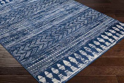 Shepshed Global Dark Blue Area Rug