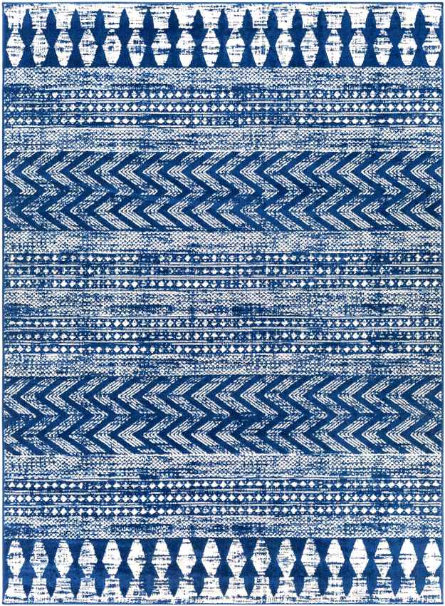 Shepshed Global Dark Blue Area Rug