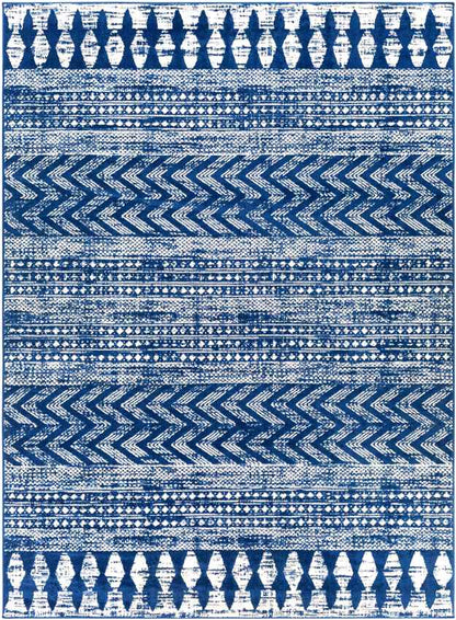 Shepshed Global Dark Blue Area Rug