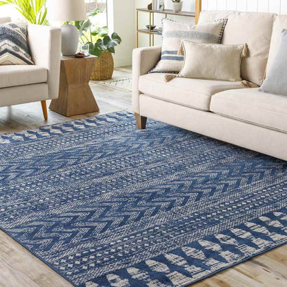 Shepshed Global Dark Blue Area Rug