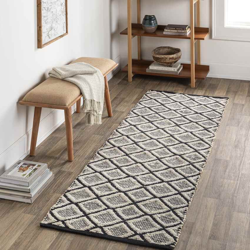 New Castle Global Black Area Rug
