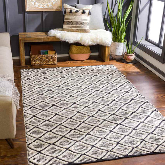 New Castle Global Black Area Rug