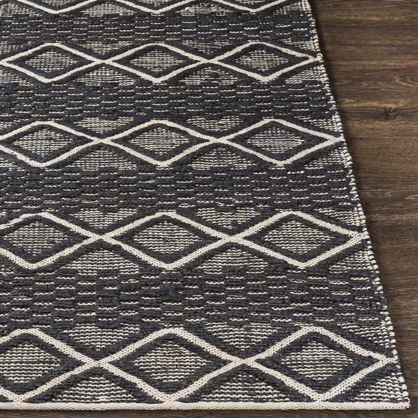 Lake Station Global Charcoal Area Rug