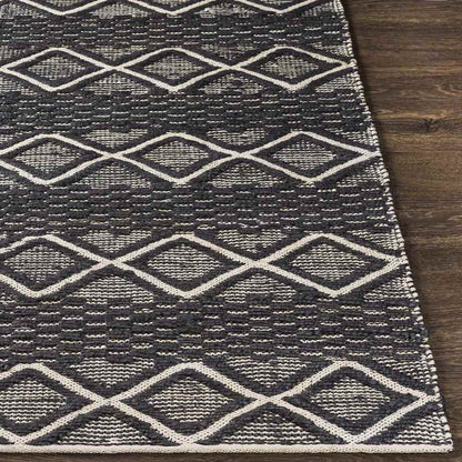 Lake Station Global Charcoal Area Rug