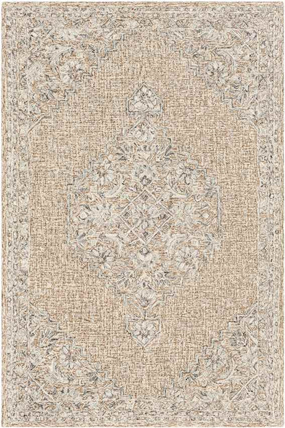Warren Park Traditional Camel Area Rug