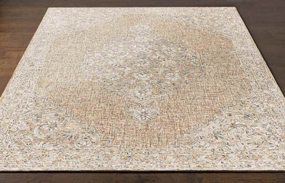 Warren Park Traditional Camel Area Rug