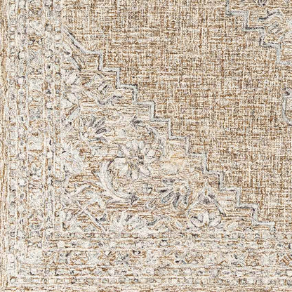 Warren Park Traditional Camel Area Rug