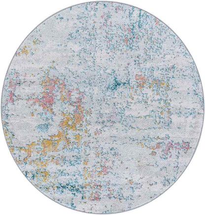 Leah Modern Teal Area Rug