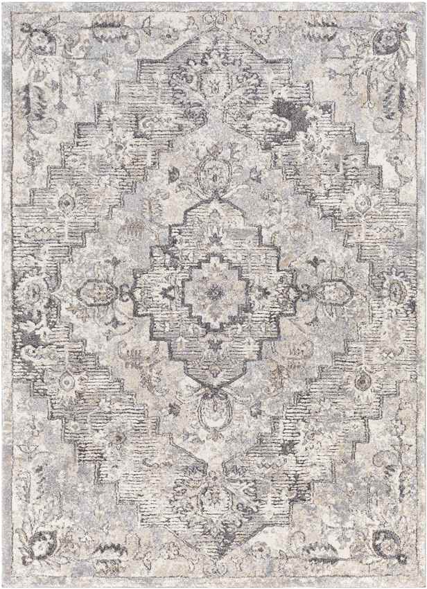 Lily Lake Traditional Beige Area Rug
