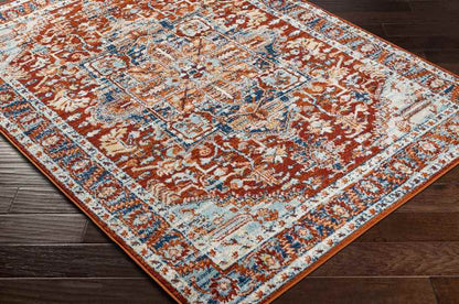 Cannelburg Traditional Garnet Area Rug