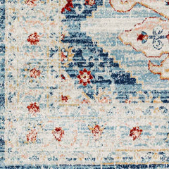 Cedar Lake Traditional Blue Area Rug