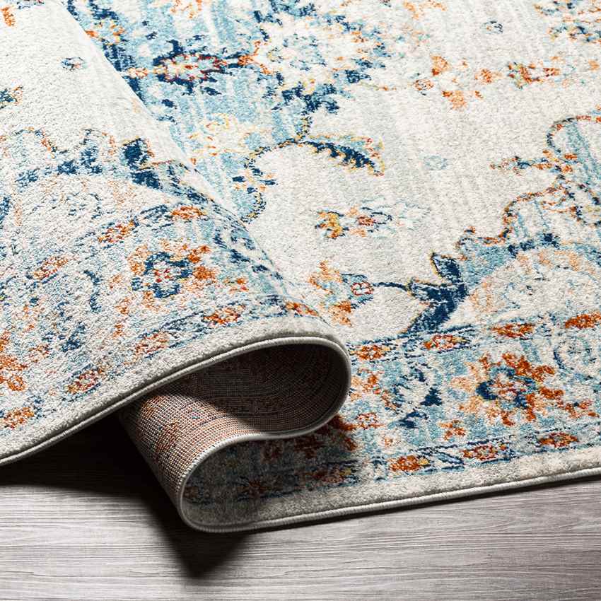 Mhilea Traditional Ivory Area Rug