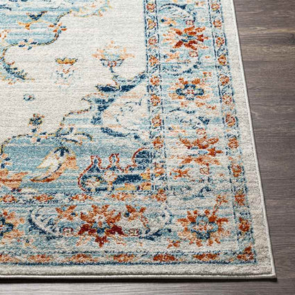 Mhilea Traditional Ivory Area Rug