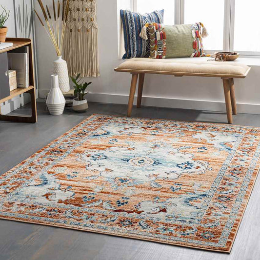 Mhilea Traditional Cider Area Rug