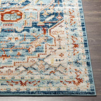 Chesterton Traditional Navy Area Rug