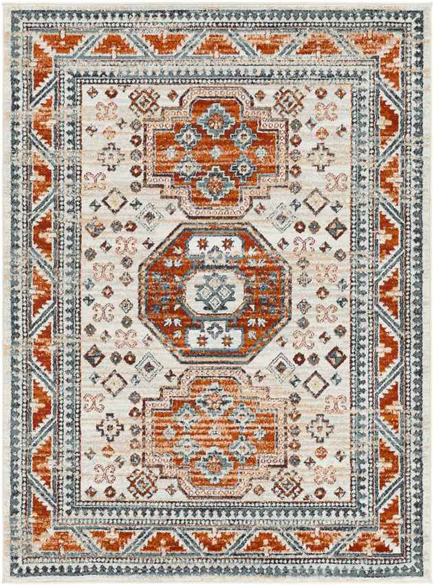Crandall Traditional Ivory Area Rug