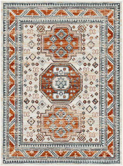 Crandall Traditional Ivory Area Rug