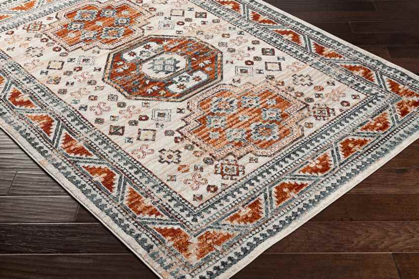 Crandall Traditional Ivory Area Rug