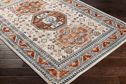 Crandall Traditional Ivory Area Rug