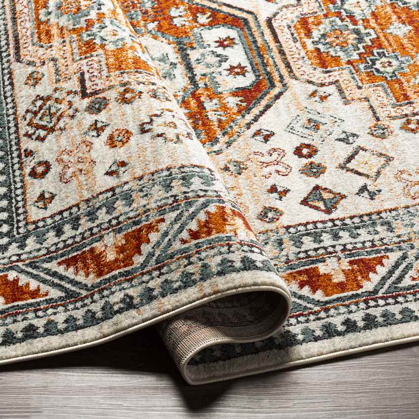 Crandall Traditional Ivory Area Rug