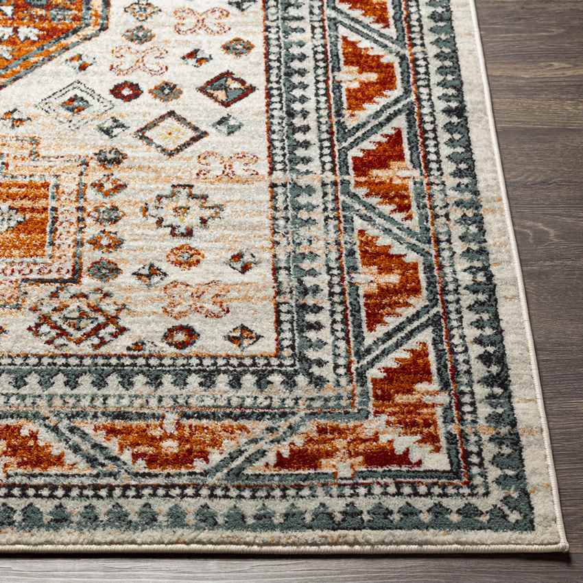 Crandall Traditional Ivory Area Rug