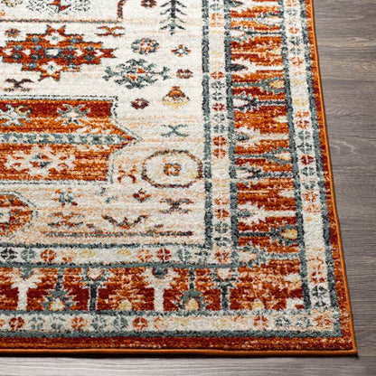 Culver Traditional Burnt Orange Area Rug