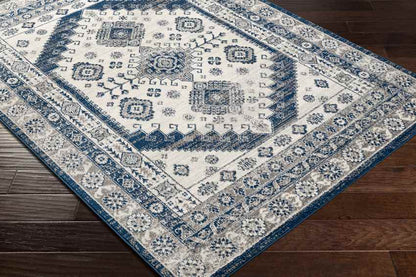 East Germantown Traditional Navy Area Rug