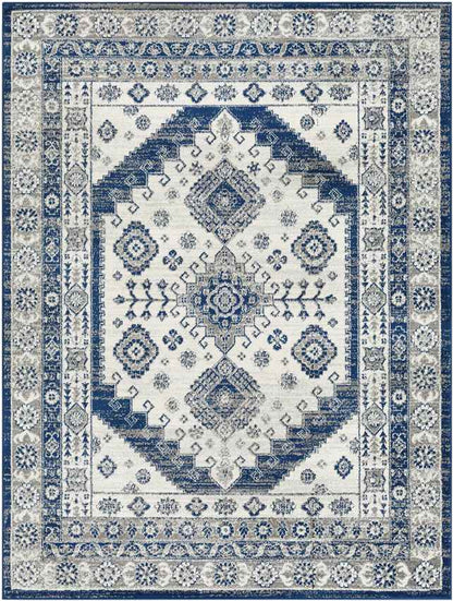 East Germantown Traditional Navy Area Rug
