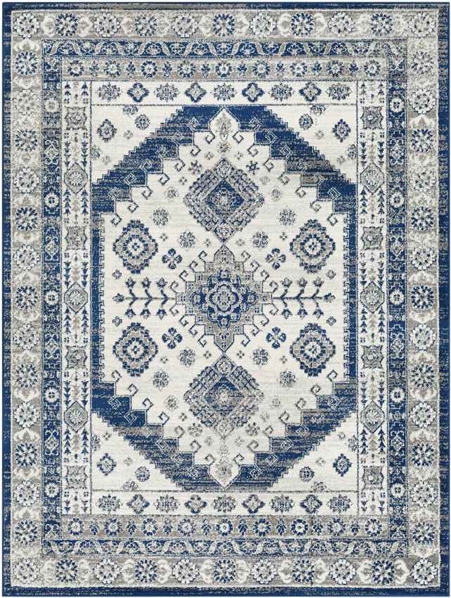 East Germantown Traditional Navy Area Rug