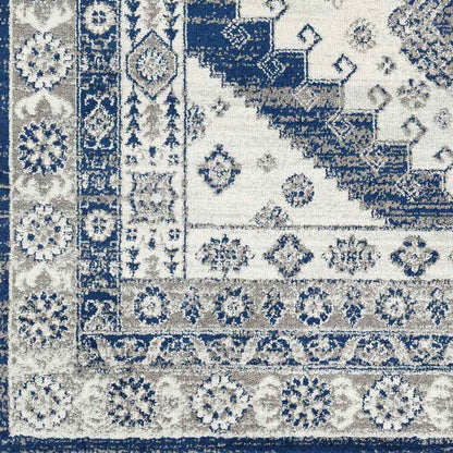 East Germantown Traditional Navy Area Rug