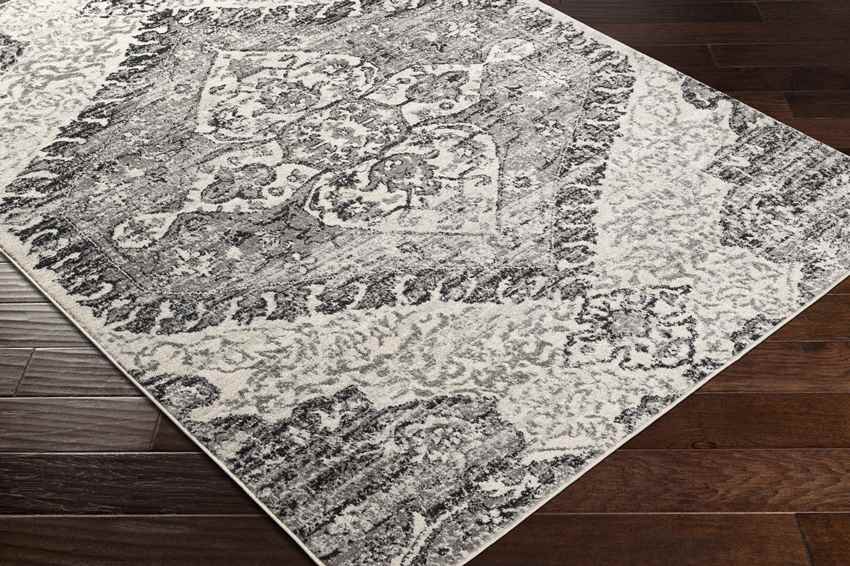 Edinburgh Traditional Charcoal Area Rug