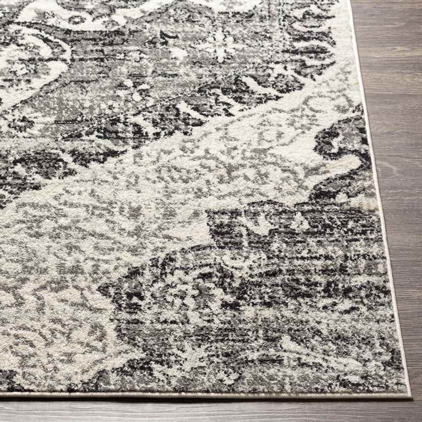 Edinburgh Traditional Charcoal Area Rug