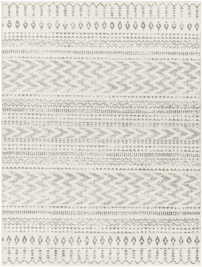 English Global Light Gray Area Rug