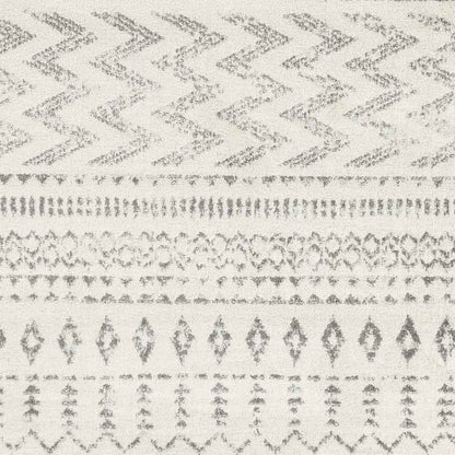 English Global Light Gray Area Rug