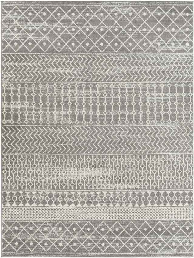 Lynar Global Medium Gray Area Rug