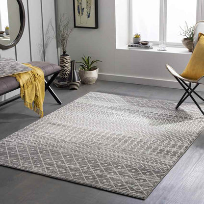 Lynar Global Medium Gray Area Rug