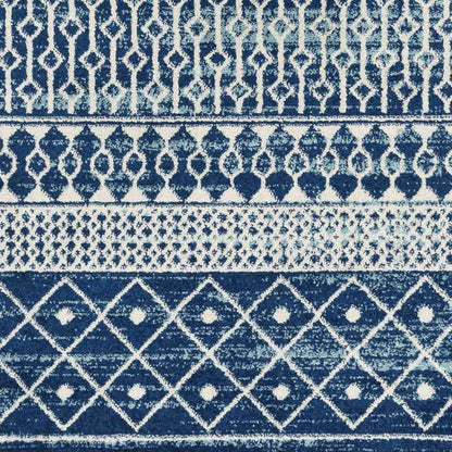 Lynar Global Dark Blue Area Rug