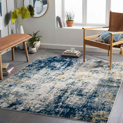 Fairview Park Modern Navy Area Rug
