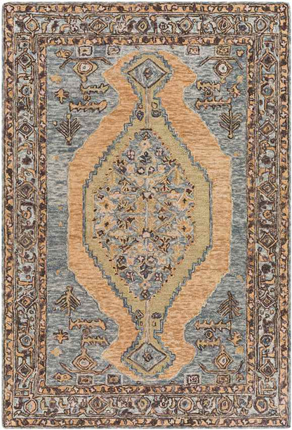 McCullom Lake Traditional Peach Area Rug