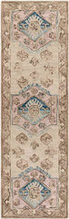 Korhorn Traditional Beige Area Rug