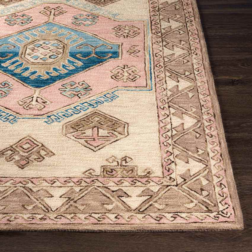 Korhorn Traditional Beige Area Rug