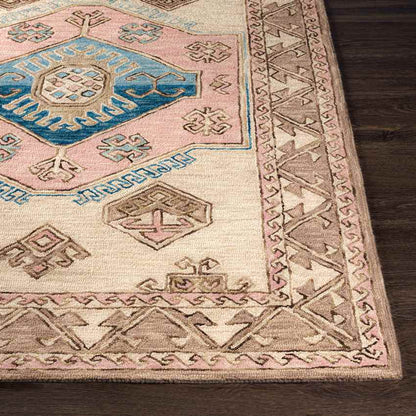 Korhorn Traditional Beige Area Rug