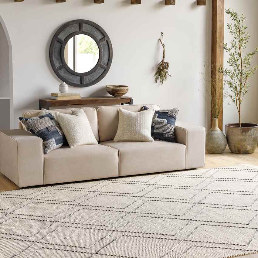 New Douglas Global Charcoal Area Rug