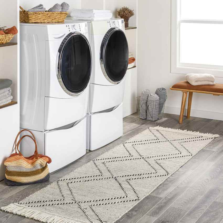 New Douglas Global Charcoal Area Rug