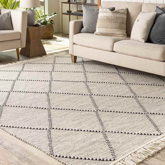 New Haven Global Charcoal Area Rug