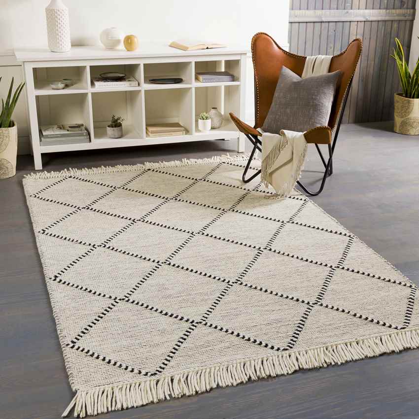 New Haven Global Charcoal Area Rug